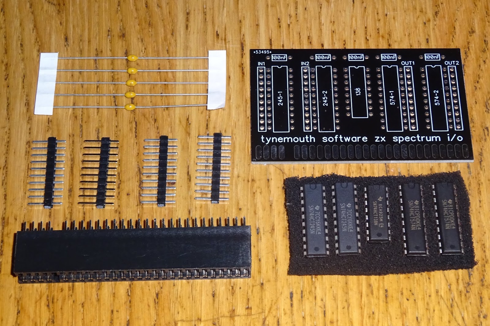 Tynemouth Software ZX Spectrum IO Interface