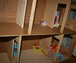 кукольный домик шаг за шагом, этапы строительства кукольного домика