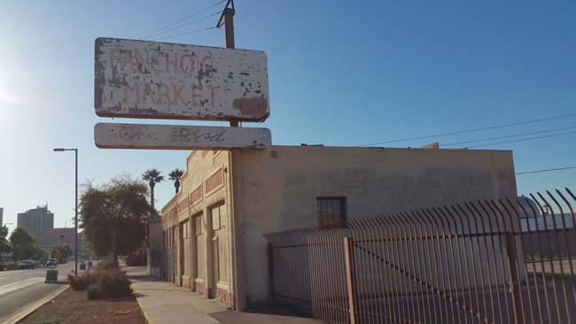Urban exploration of Abandoned Pancho's Market in Phoenix, Arizona