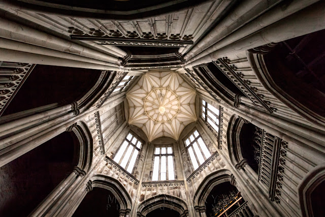 The Octagonal Tower at Margam Castle in South Wales by Martyn Ferry Photography