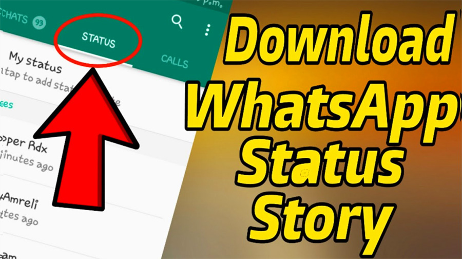 Cara save foto/video status story WhatsApp Cara save foto/video status story WhatsApp