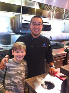 Master Chef Jr 2014 USA Logan and Chef Robbie