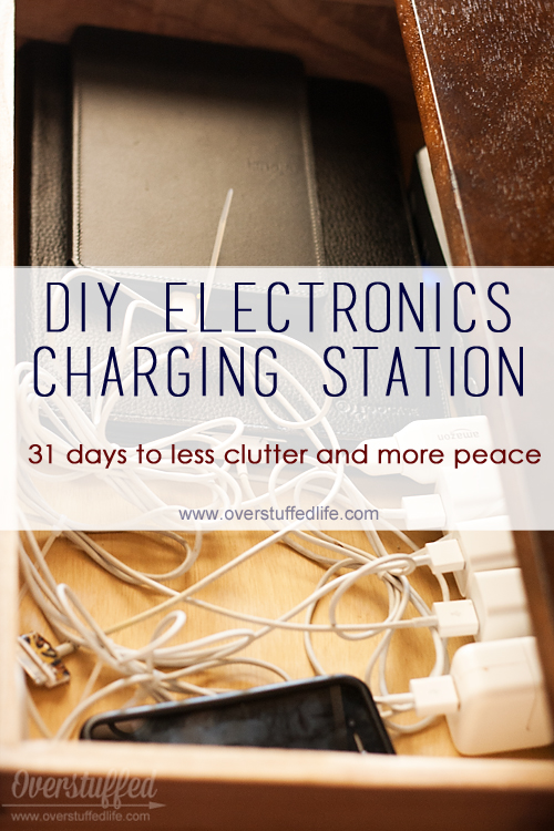 A Place for Electronic Devices Turn a drawer into a charging station for your cell phones and other electronic devices. Easy project!