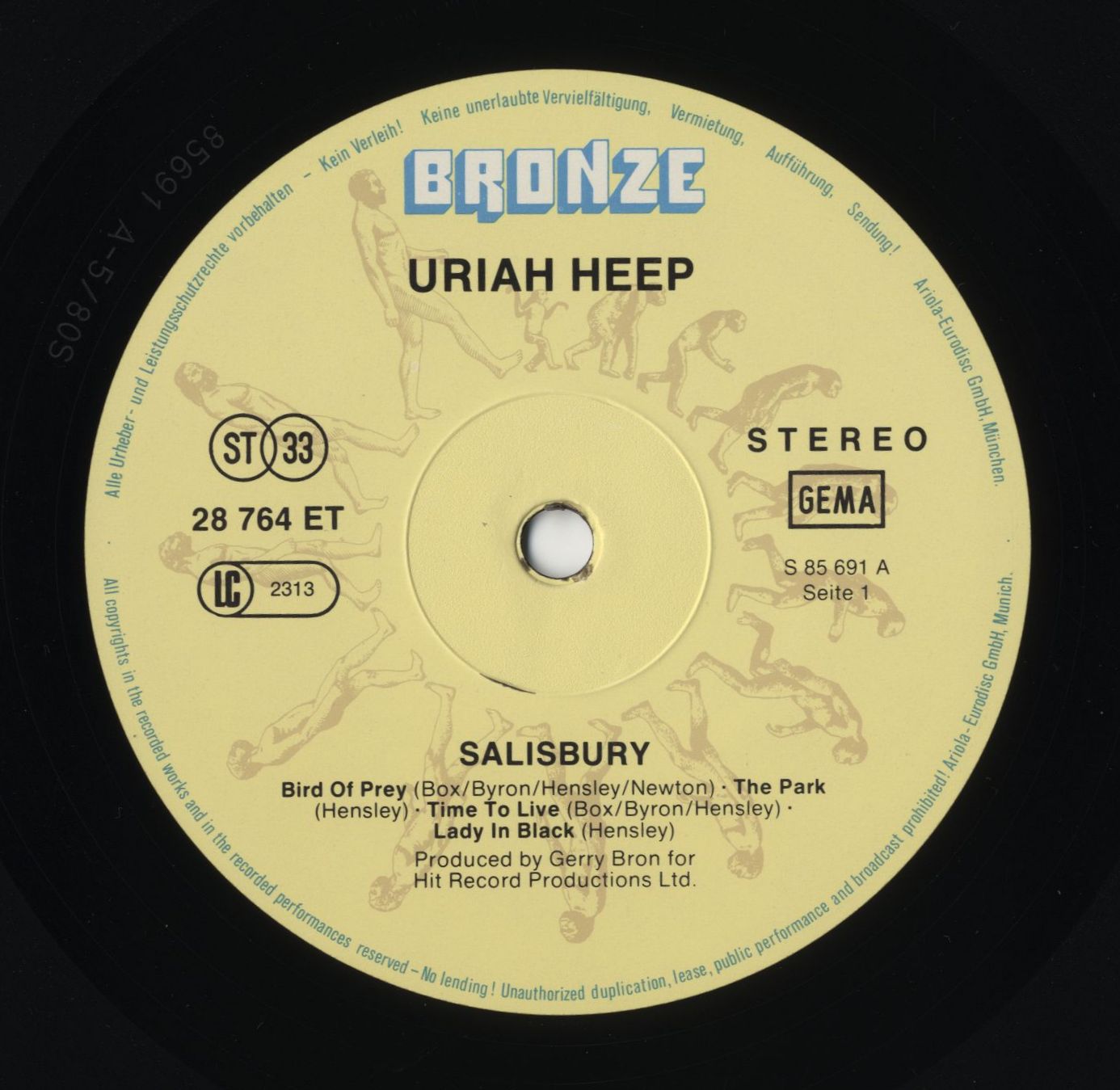 uriah heep tour dates 1980
