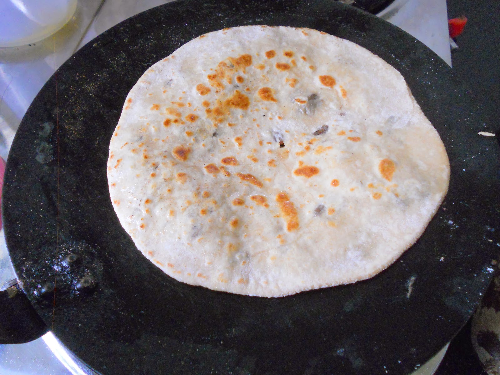 Keema Paratha / Minced Meat Stuffed Flatbread