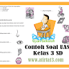 Contoh Soal Uas Kelas 3 Sd Format Words