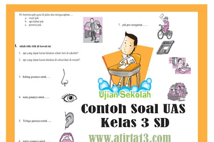Contoh Soal Uas Kelas 3 Sd Format Words