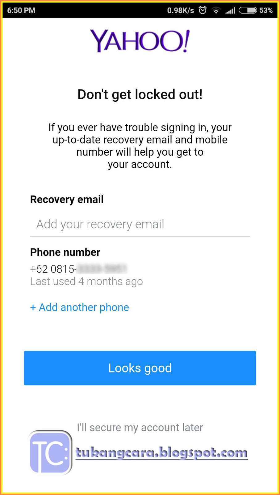Cara Setting Email Yahoo Di Android Dan Bagaimana Masuk Yahoo Mail