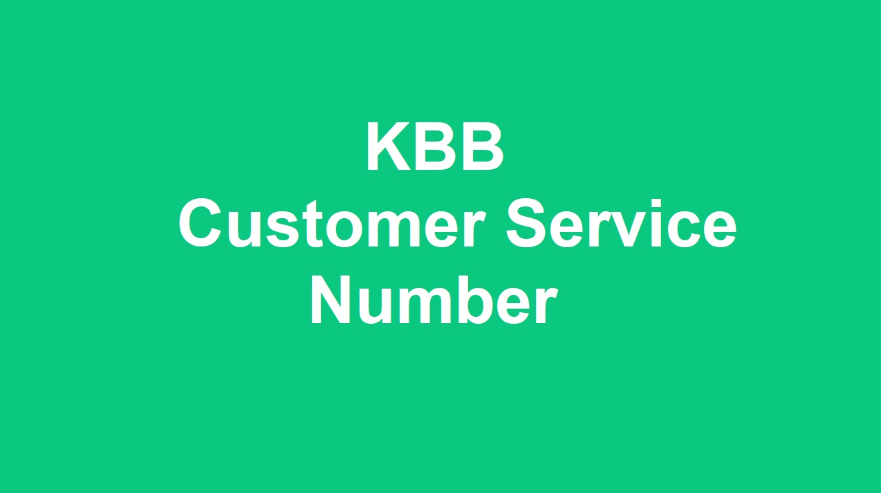 KBB Customer Service Number