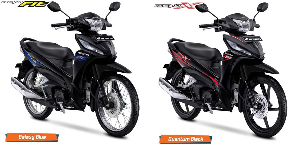 tabel simulasi kredit motor Honda Revo Fit dan Revo X