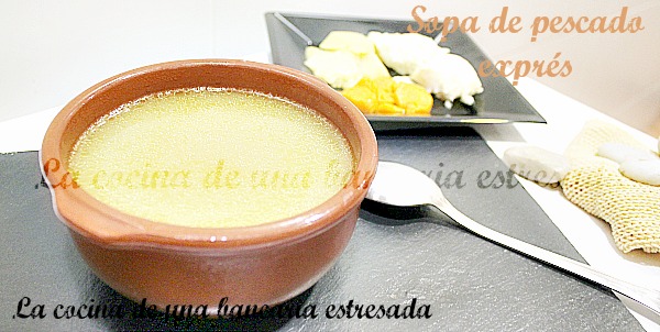 Receta de sopa de pescado paso a paso y con fotografías