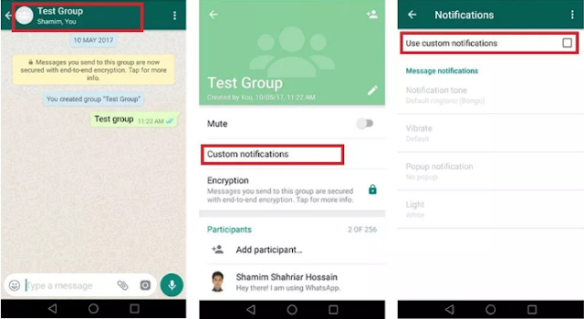 Cara Menyesuaikan Notifikasi WhatsApp di Android Anda 3