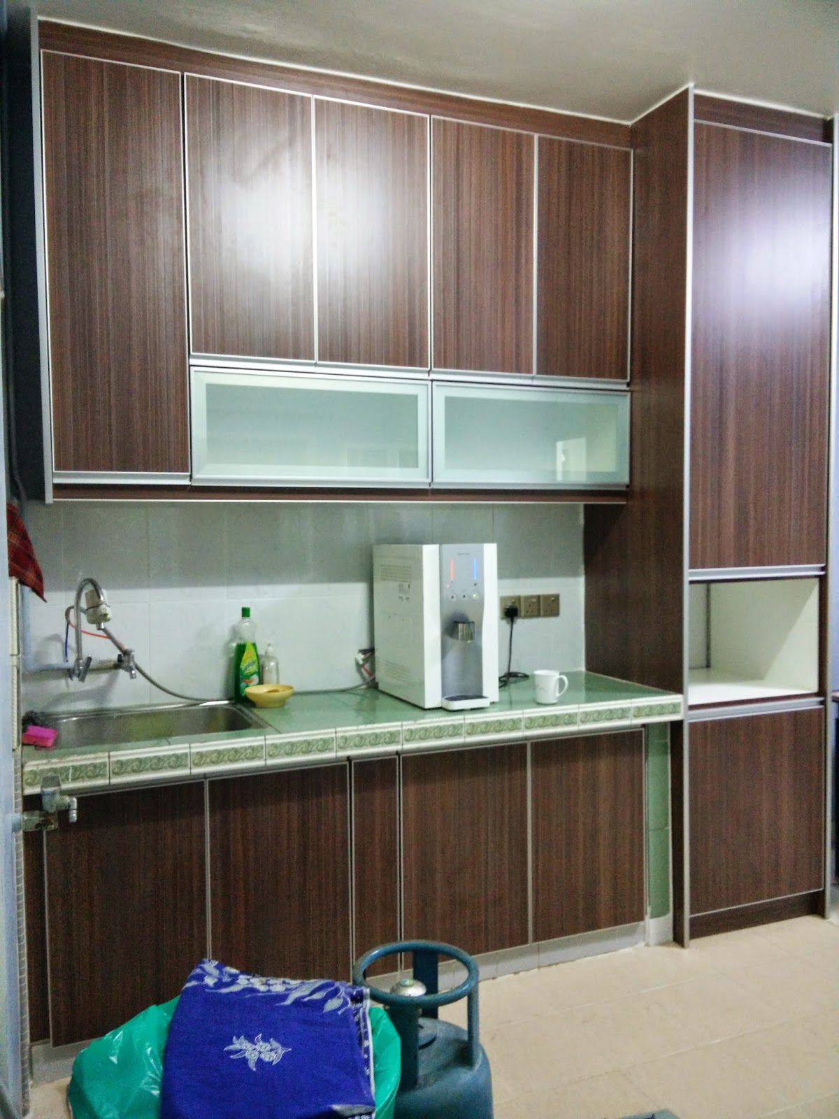 Dapur Suria Sains Desainrumahid Dapur Suria Sains Desainrumahid Kitchen Cabinet Baru Basah Selepas Renovation My First Blog Tips Renovate Make Over Inium Kecil