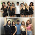 SNSD and Wonder Girls snap group pictures with Hyun Jinyoung
