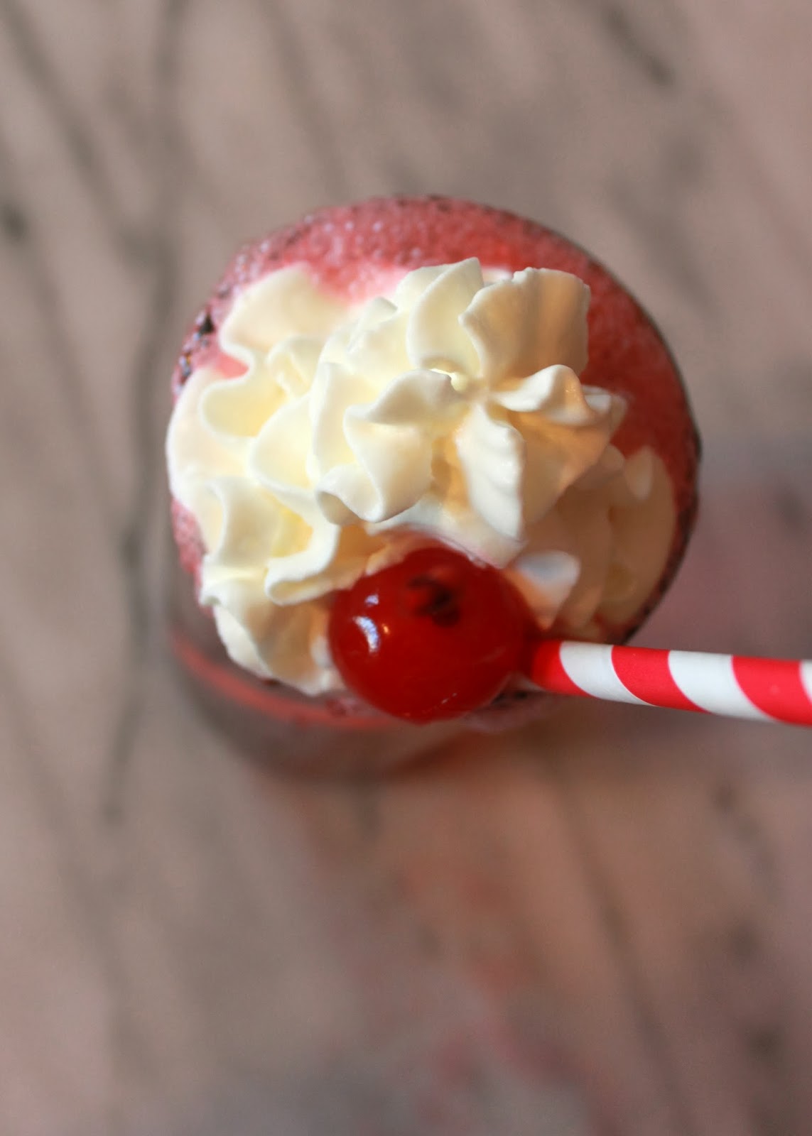 The Land of Milk 'n' Cookies Skinny Shirley Temple Float