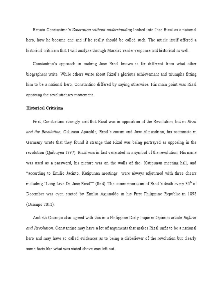 Outline of the veneration without understanding essay 07 picture