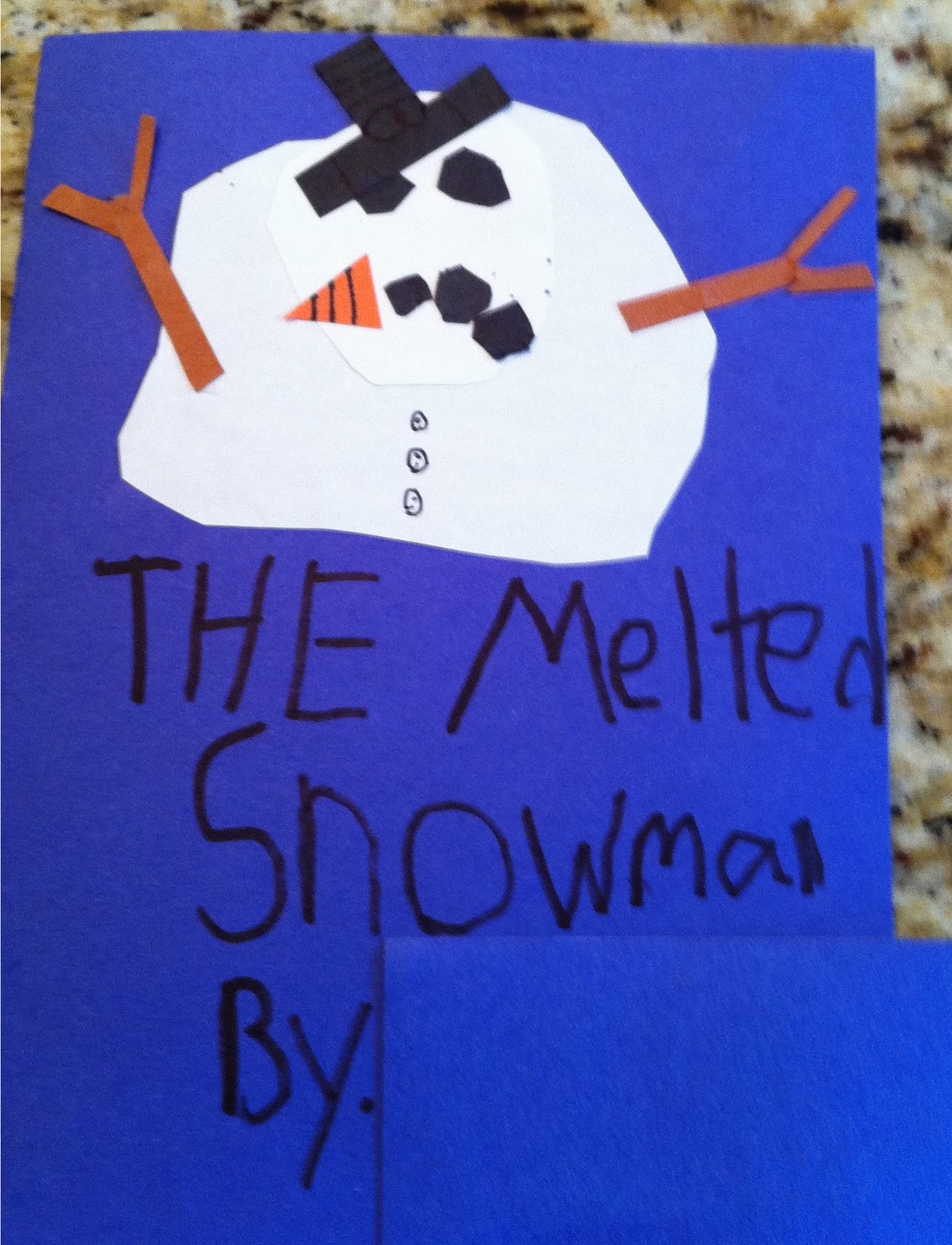 Snowman Writing Template Free Printable