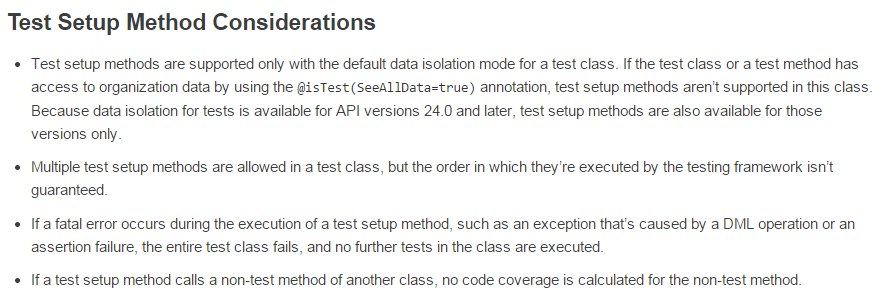 Spring ’15 – New Feature Added – @testSetup | Technical Potpourri from ...