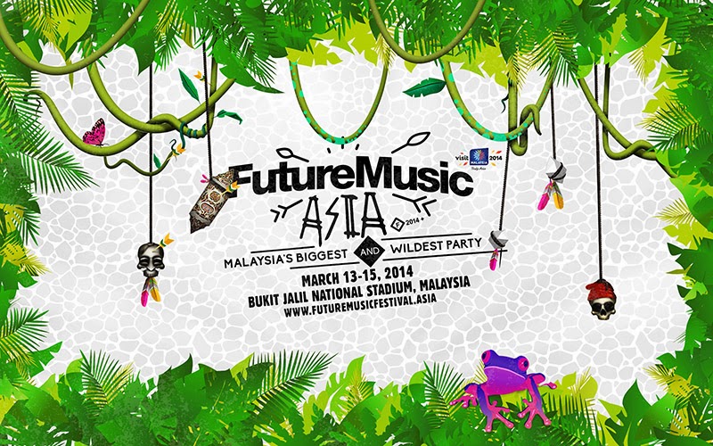 Future Music Festival Asia 2014 March 13-15, 2014 Bukit Jalil national Stadium