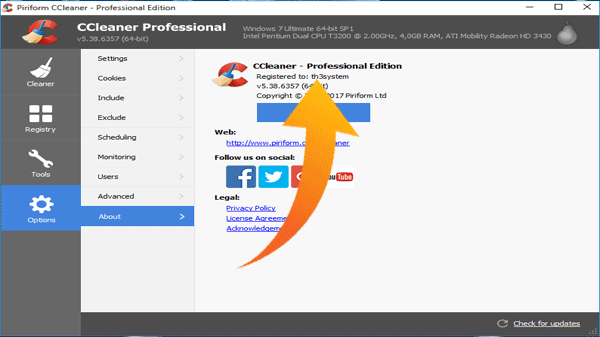 Download CCleaner Professional 2018