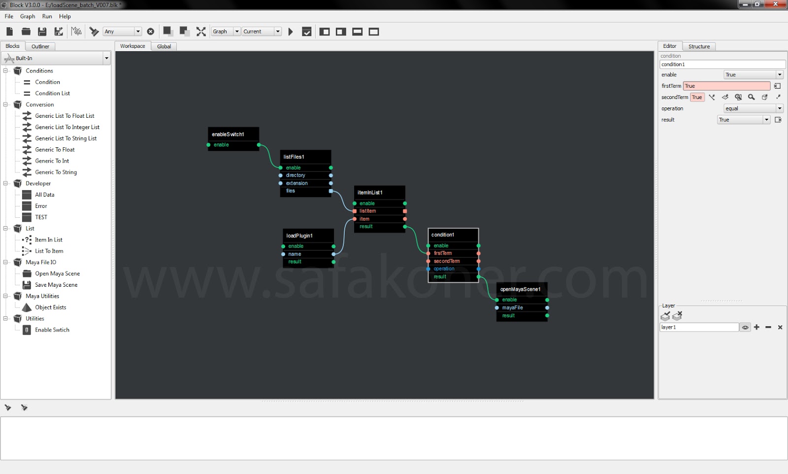 Safak Oner | Senior Pipeline Supervisor: Block V3 Node Based Rigging ...