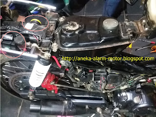 Cara pasang alarm motor remote pada Honda Supra X Cara pasang alarm motor remote pada Honda Supra X