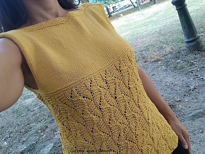 Con hilos, lanas y botones: Talland Tee