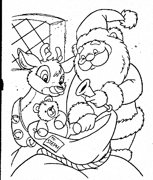 Santa Claus Coloring Pages Fantasy Coloring Pages