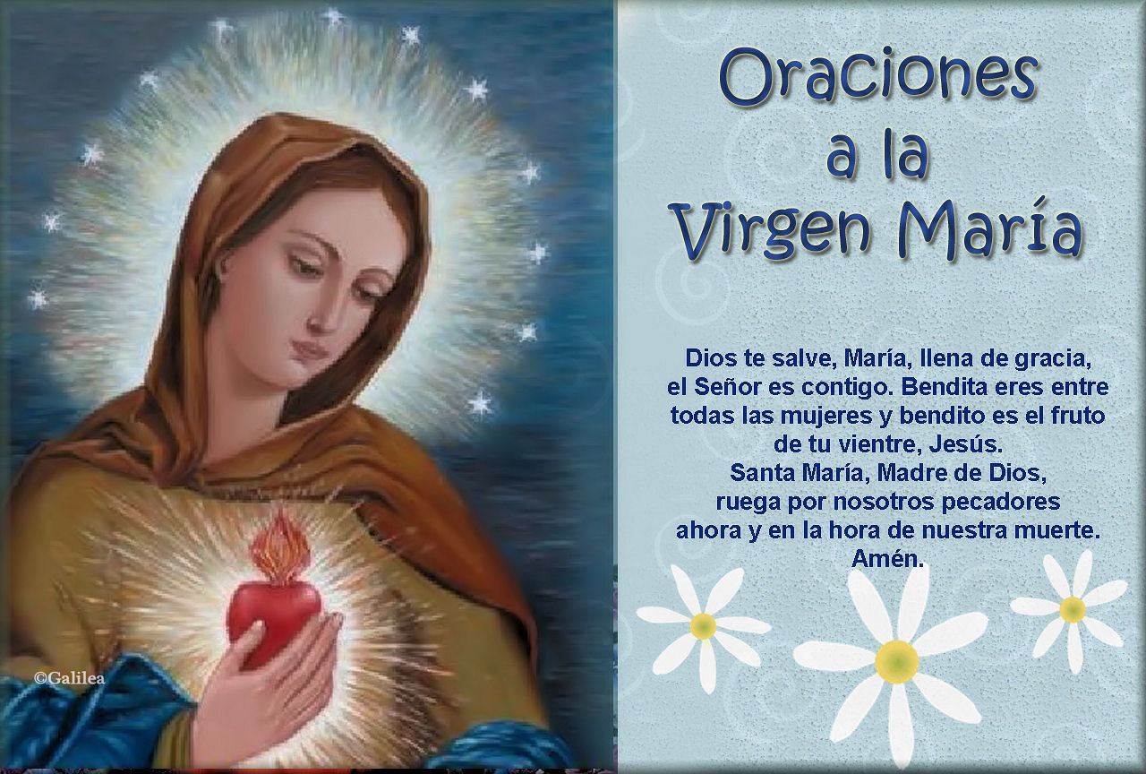 Santa María Madre De Dios Y Madre Nuestra Oraciones A La Virgen María