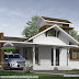 1450 square feet simple slop roof home plan