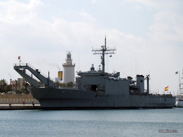 El Buque de Desembarco `Pizarro´ L-42 causa baja de la lista Oficial de buques de la Armada.