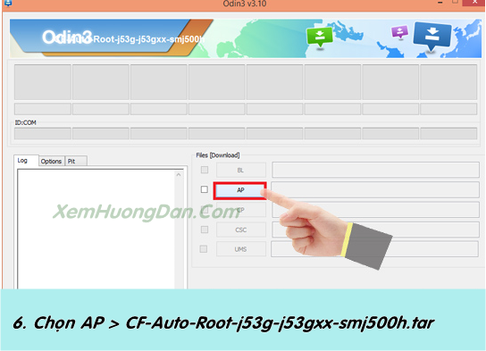 Hướng dẫn root điện thoại Samsung Galaxy j5 Huong dan root dien thoai samsung galaxy j5