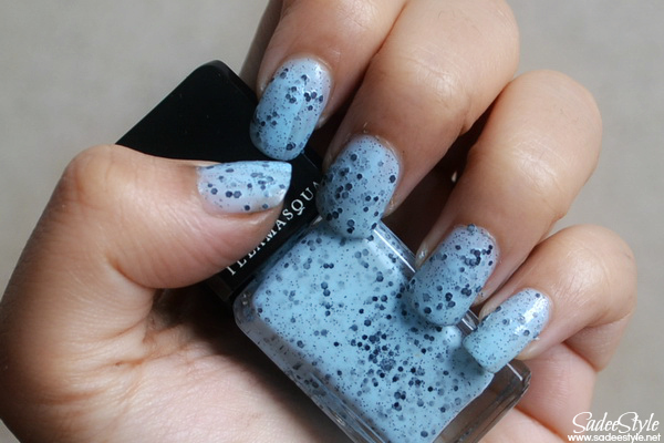 Illamsqua nail varnish in Fragile (Speckle Shade)