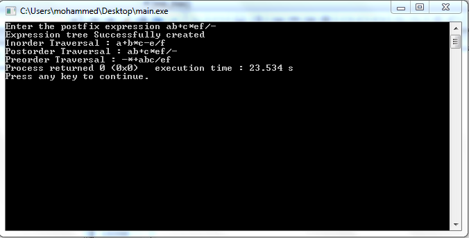 Programmers Area: C++ program to create expression tree