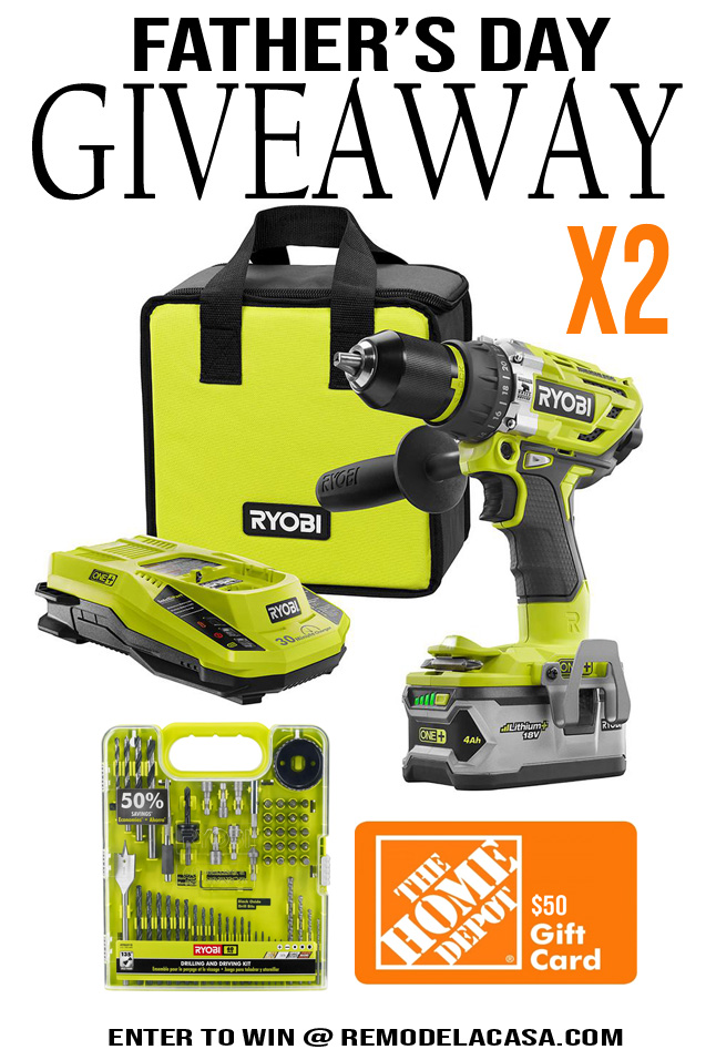 home depot ryobi father's day sale