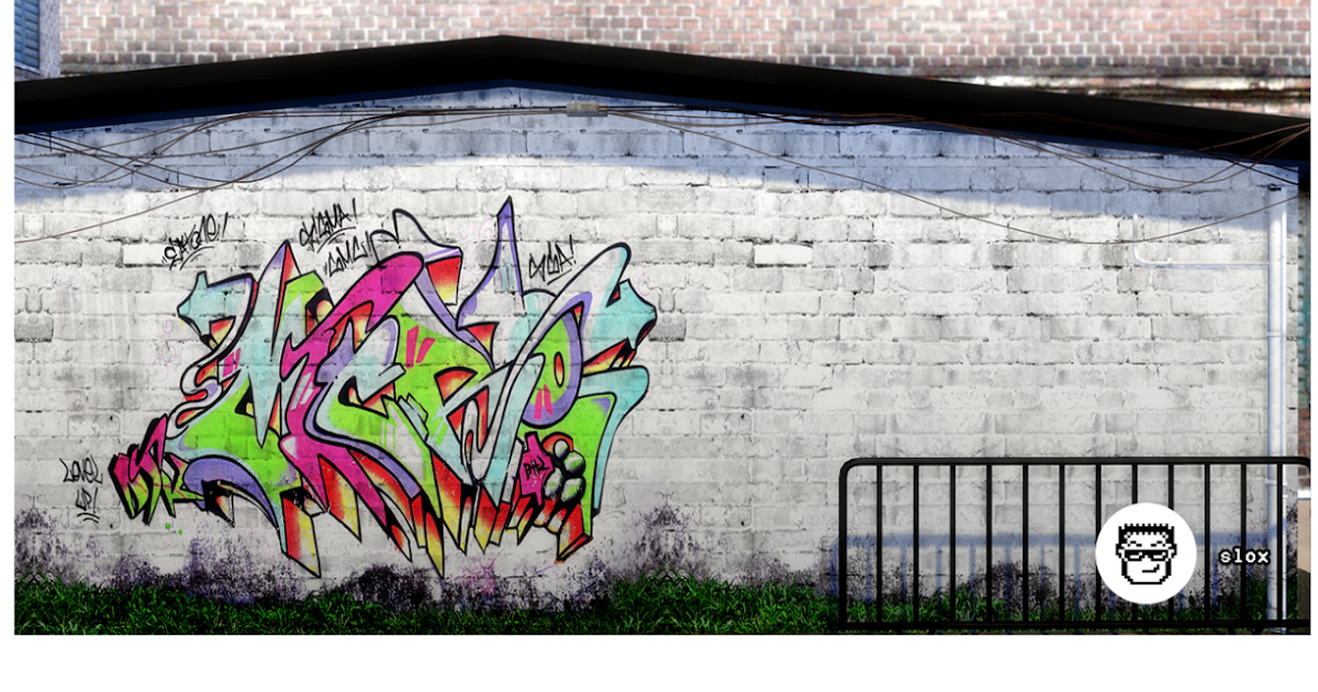 My Sims 4 Blog: Graffiti Wallpaper by Slox