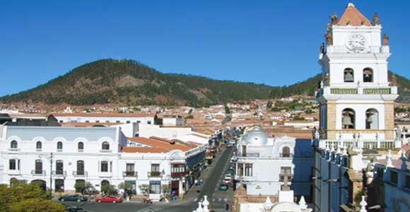 Vista de la ciudad de Sucre
