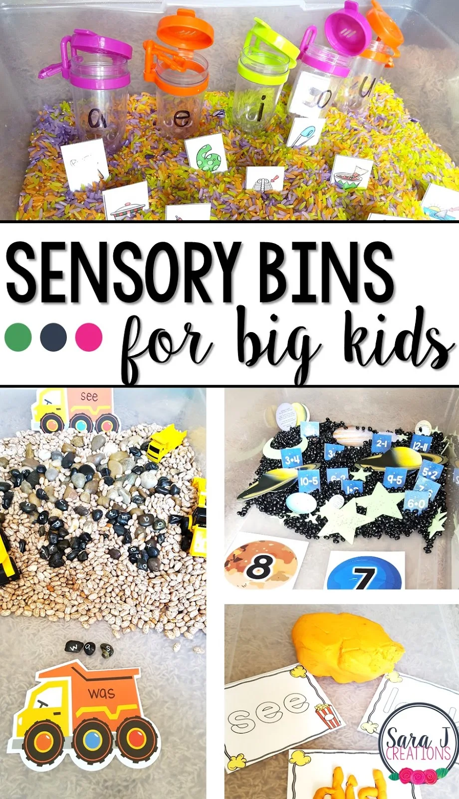 Sensory Bin Ideas for Kindergarten at Home - How Wee Learn