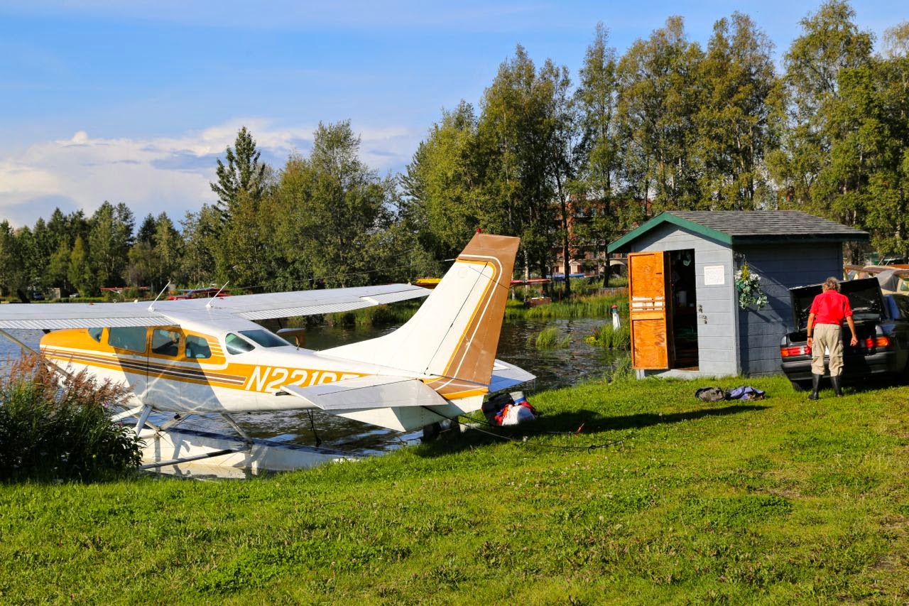 Float plane, Anchorage, Alaska