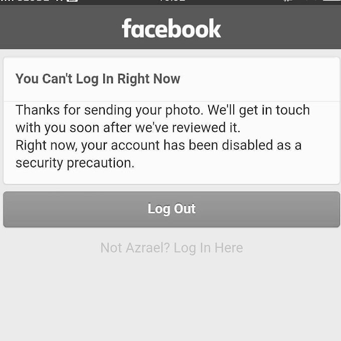 My Facebook Account got hacked and now disabled