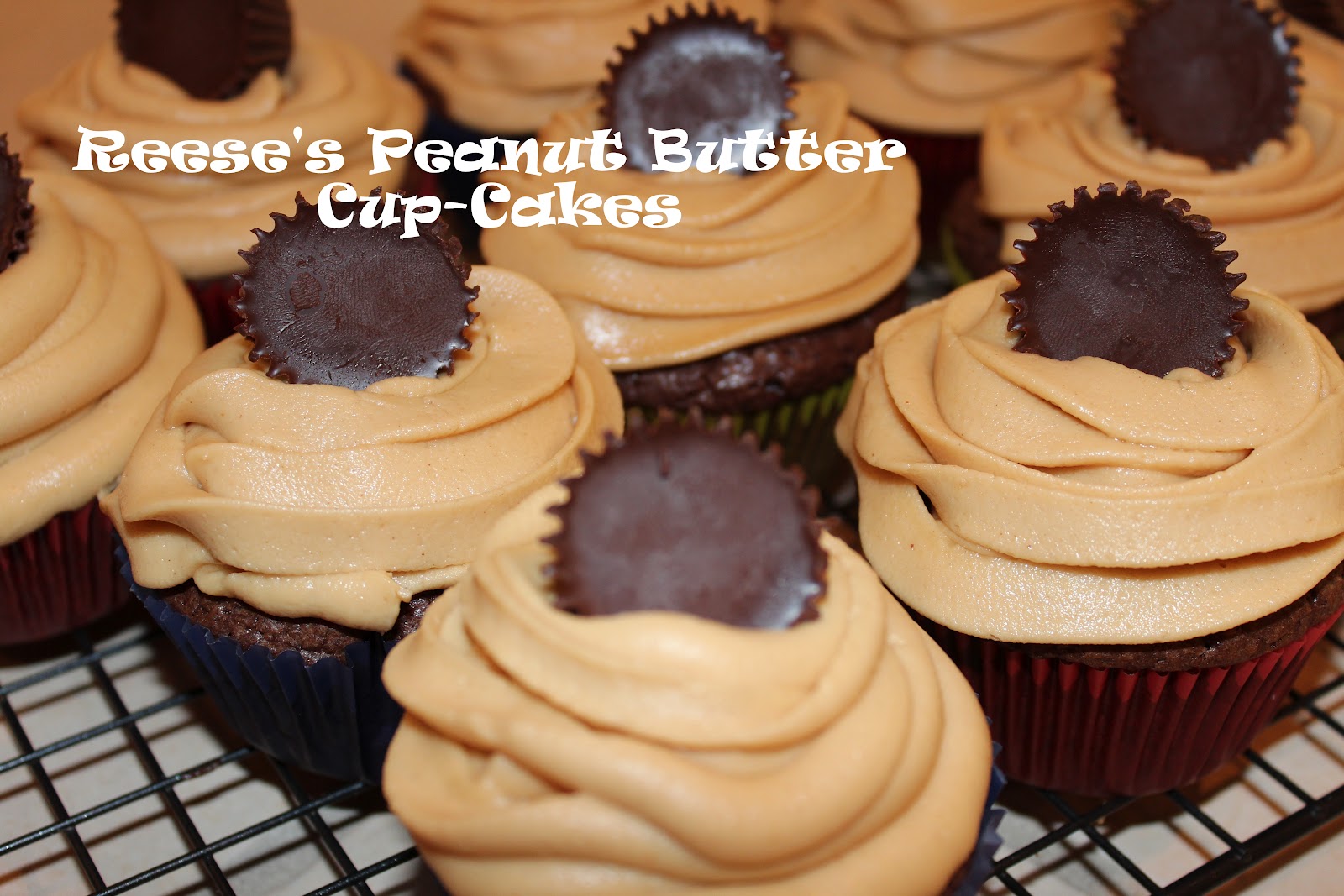 The Harris Sisters Reese's Peanut Butter CupCakes