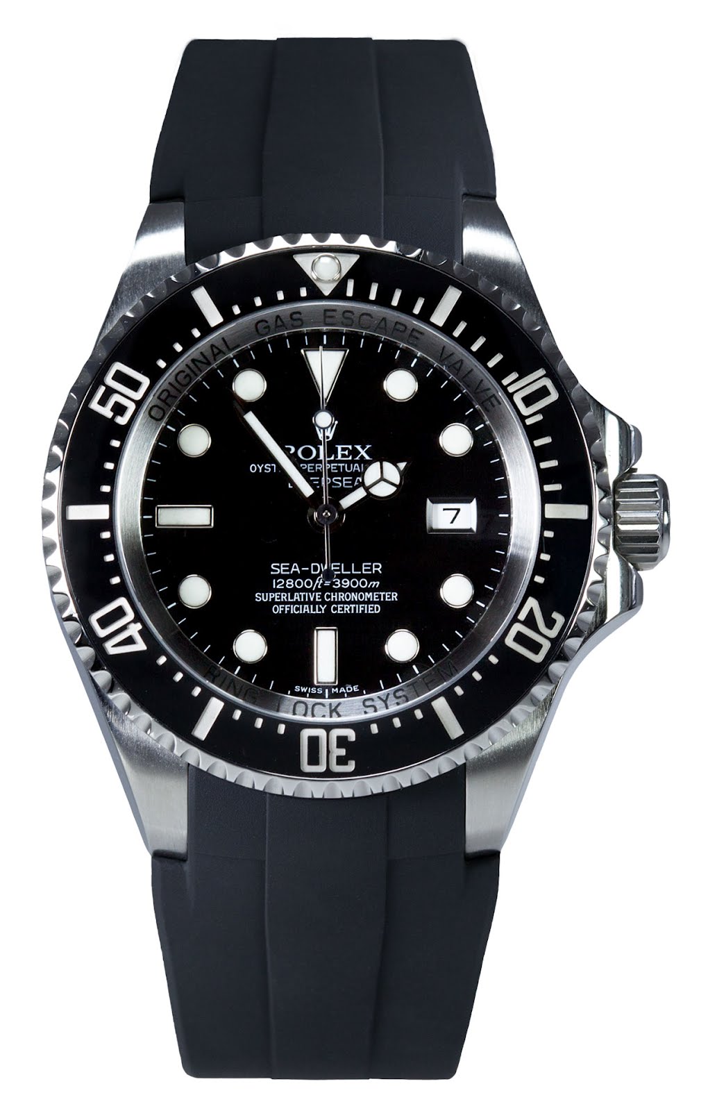 rolex deepsea rubber