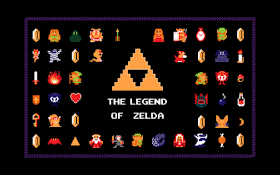 Sprites del juego The Legend of Zelda