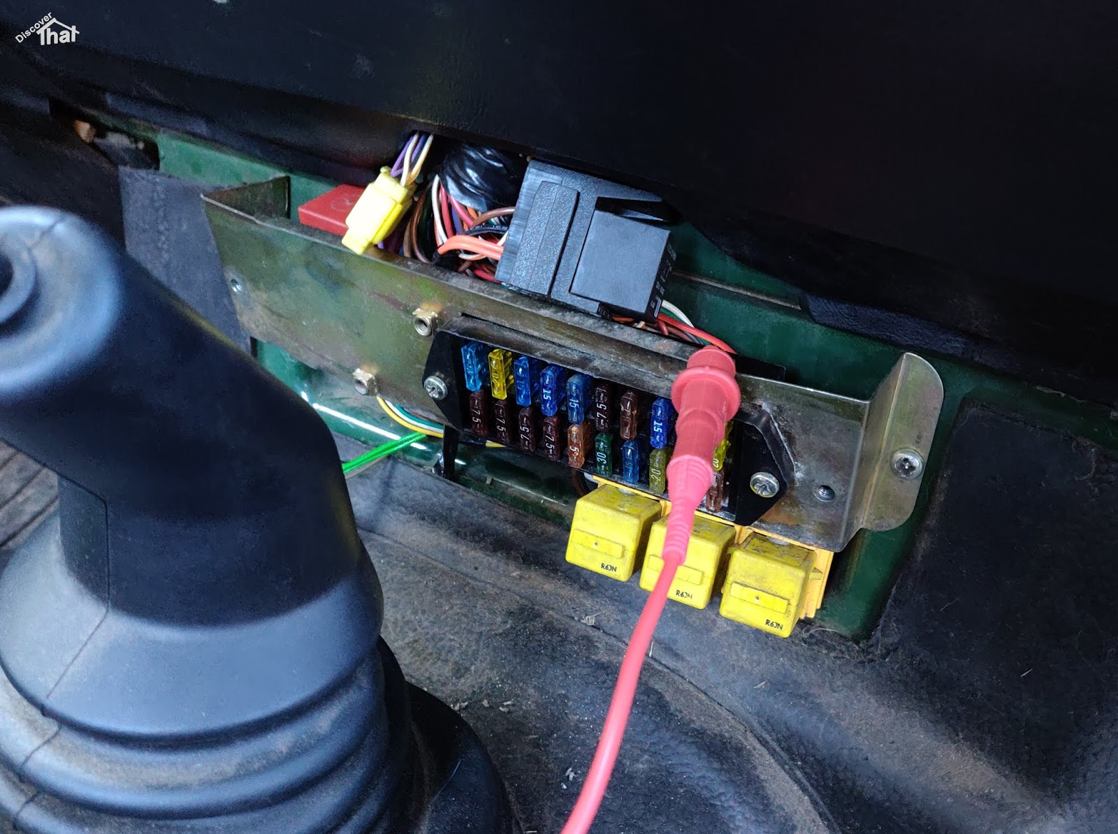 DiscoverThat Journal Defender blown fuses