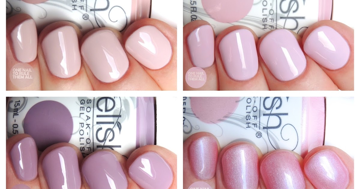 4. Gelish Fall Color Swatches - wide 7