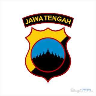 Polda Jawa Tengah Logo vector (.cdr)