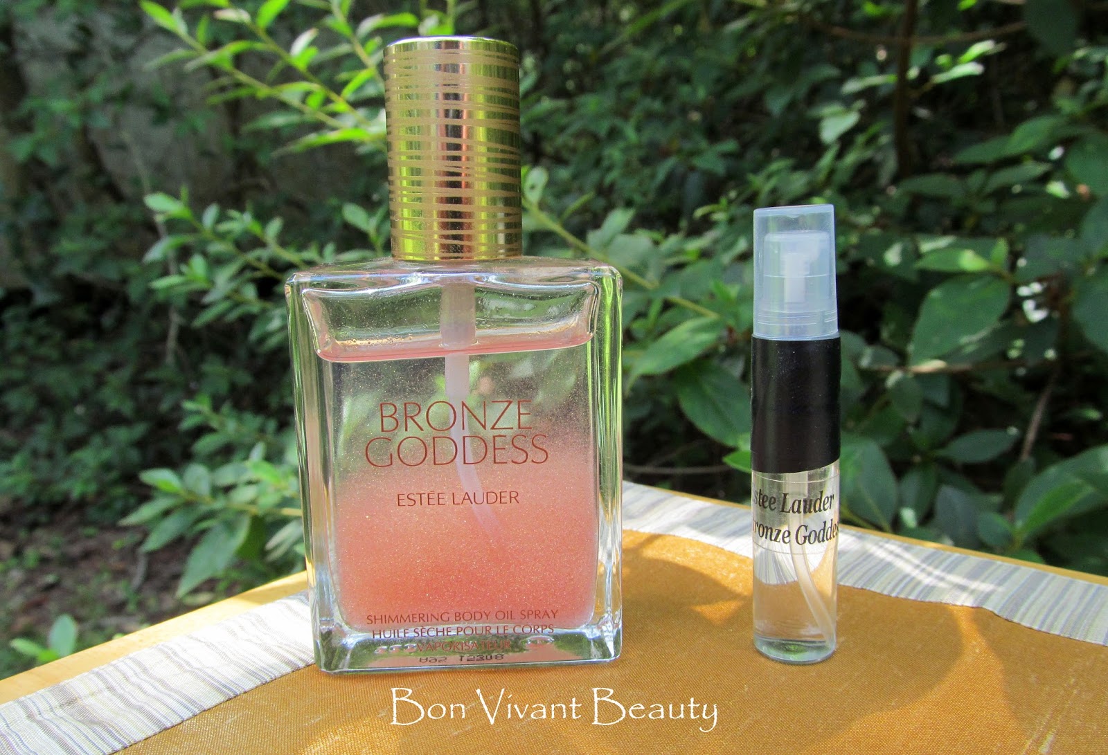 Bon Vivant Beauty Bronze Goddess Body Shimmer Oil and Perfume by Estee