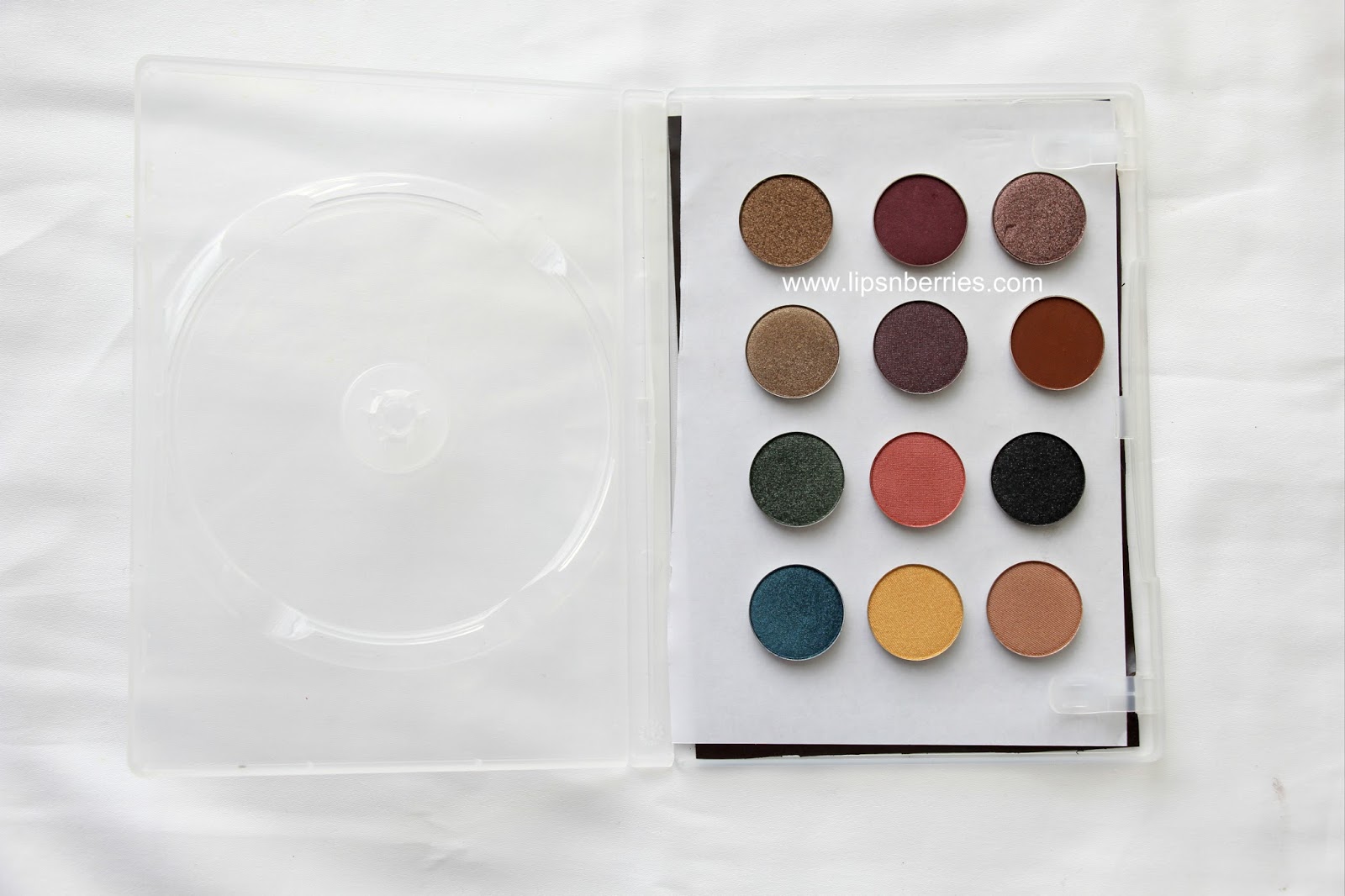 OMG I just made a DIY ZPalette for 2.50 True story! LIPS n BERRIES