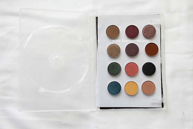Magnetic Z eyeshadow palette DIY