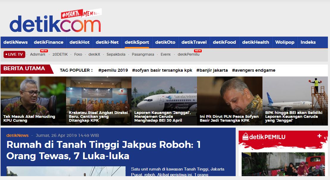 Cara melihat berita terkini terlengkap di Indonesia Kang rudie